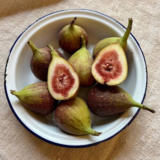 Fresh fig fruit of Ficus carica